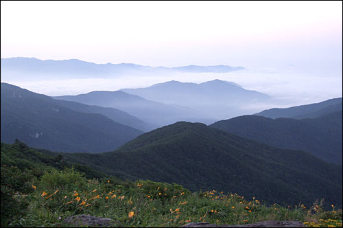 지리산 10경중에서 첫째가 바로 노고단 운해이다. 